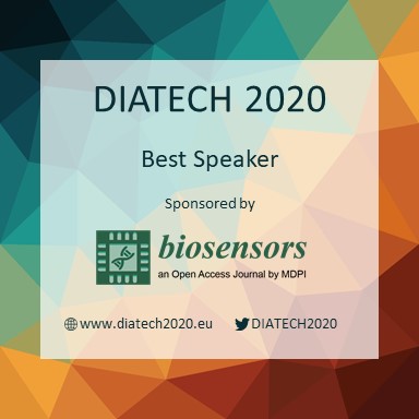 DIATECH2020's tweet image. Award ceremony is now underway at #DIATECH2020 !
A shout out to our sponsors @ComateEngineers @Unitron_Group @Biosensors_MDPI @Bioeng_MDPI