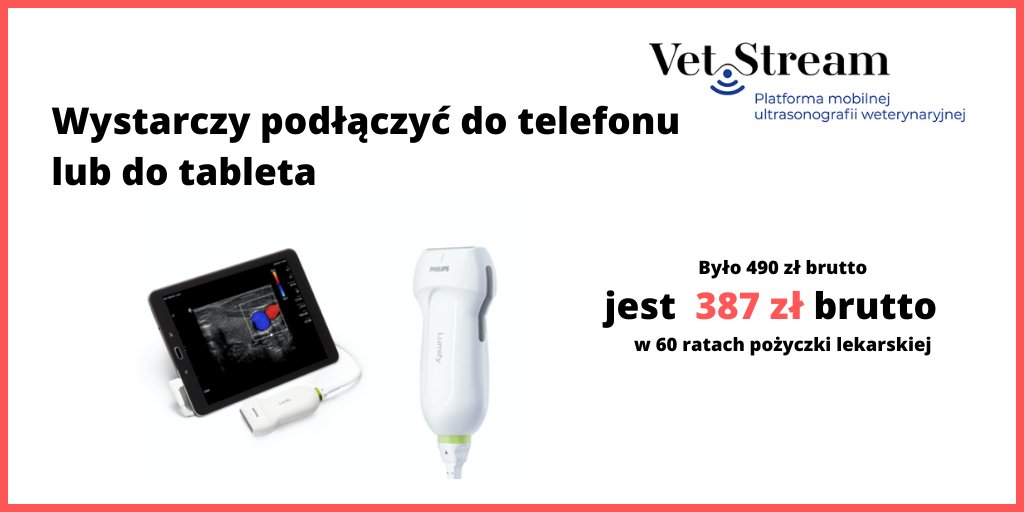 vetstream_pl's tweet photo. Ostatnie sztuki! 

Zawsze pod ręką.
Z potężną mocą wspieraną nowoczesną technologią.

Aby kupić mobilne #USG #Philips_Lumify 4-12 MHz prosimy o kontakt:
- bok@infostream.pl
- tel. 22 323 75 00 lub 512 70 60 70

Oferta ważna do wyczerpania zapasów.

#weterynaria #leczenie https://t.co/59q5wNdORq