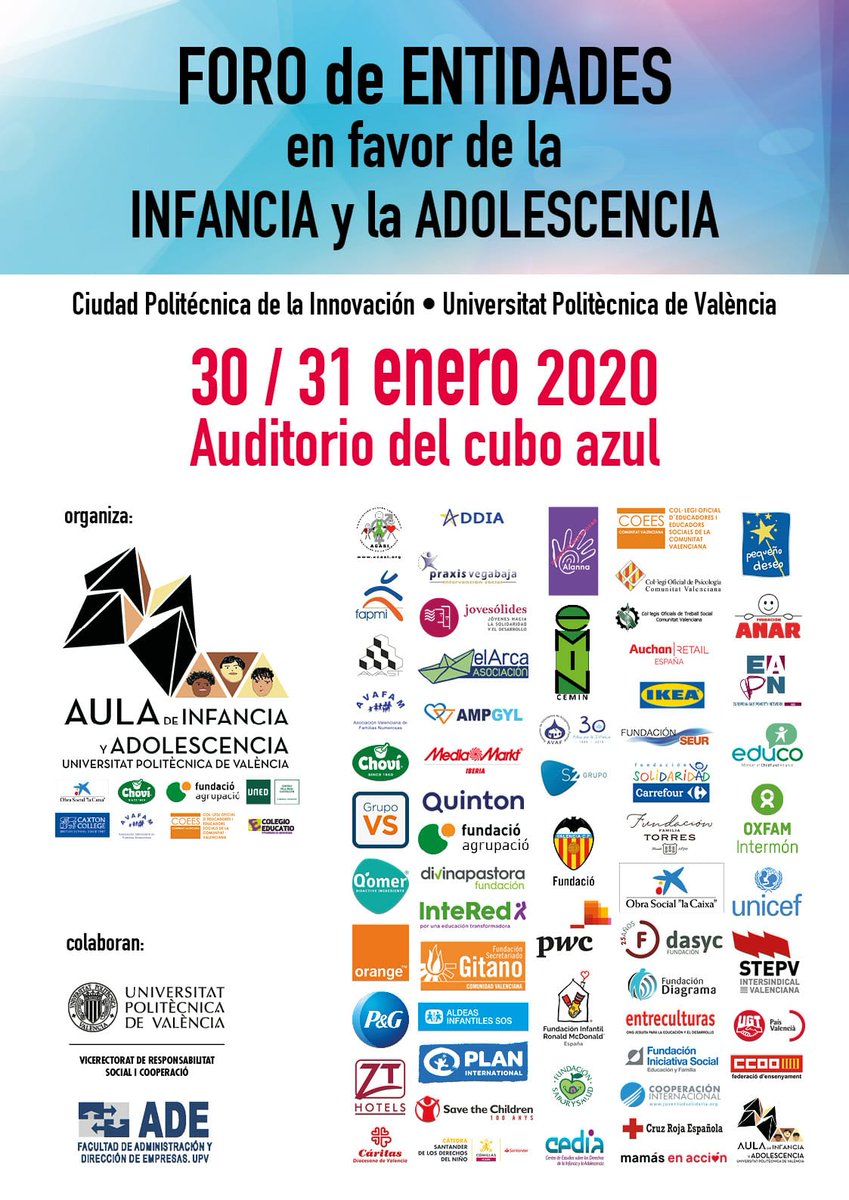 Q'omer® (@qomer_bi) on Twitter photo Porque como empresa social apostamos por el #desarrollosocial mañana estaremos presentes en el Foro de Entidades en favor de la #Infancia y #Adolescencia. Junto a empresas, asociaciones, fundaciones, compartiremos nuestra experiencia como empresa con ADN social #RSC <a href="/adeupv/">ADE UPV</a> <a href="/upv/">Universitat Politècnica de València</a> Porque como empresa social apostamos por el #desarrollosocial mañana estaremos presentes en el Foro de Entidades en favor de la #Infancia y #Adolescencia. Junto a empresas, asociaciones, fundaciones, compartiremos nuestra experiencia como empresa con ADN social #RSC <a href="/adeupv/">ADE UPV</a> <a href="/upv/">Universitat Politècnica de València</a>