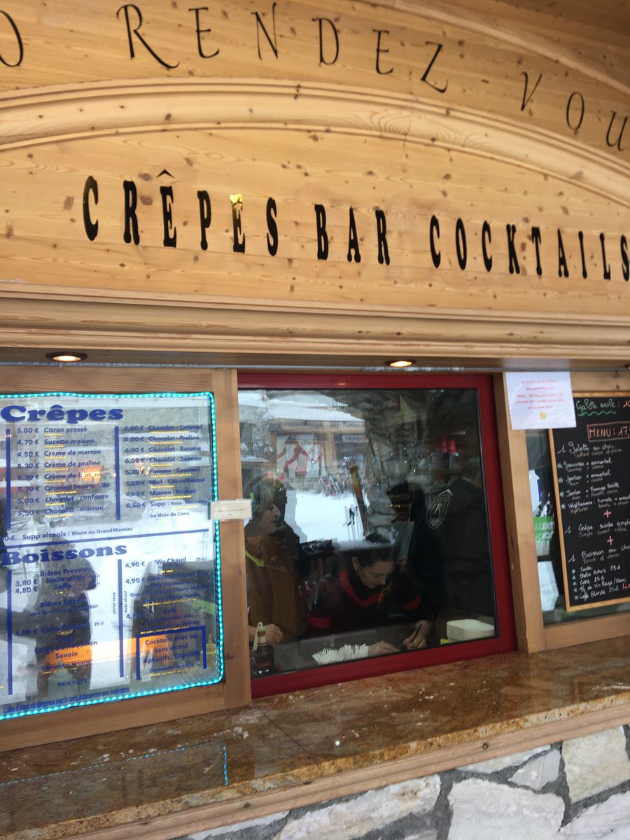 Tried to order crepes in a creparie impossibility in this place. Avoid at all costs