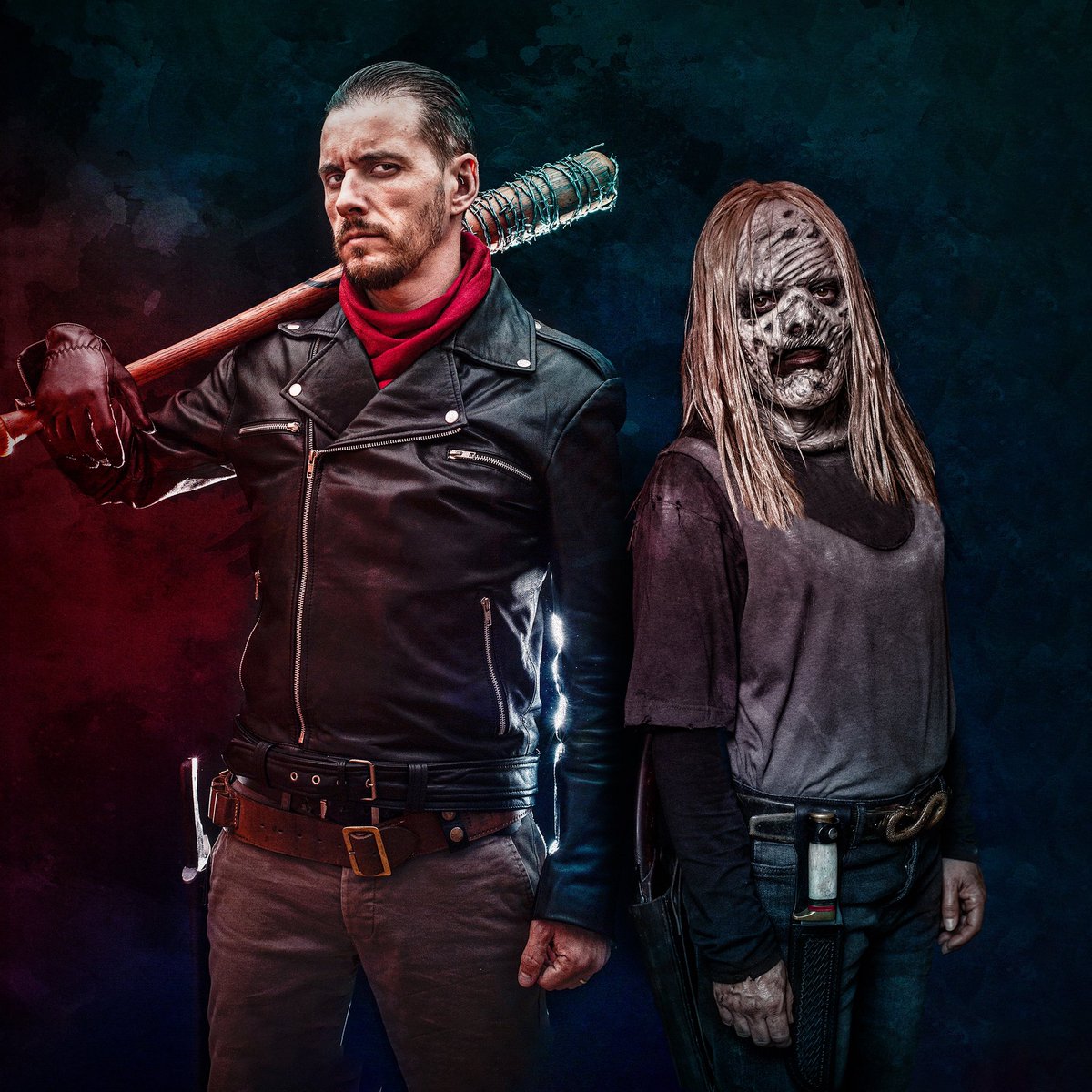 AlphaCosplayer's tweet image. NEGAN AND ALPHA
With my beloved @Negan_cosplayer 

#TWD #TheWalkingDead #WhispererWar #Alpha #TWDAlpha #Negan #TeamNegan #TeamAlpha #NeganCosplay #AlphaCosplay

@TWD_ES @TheWalkingDead @WalkingDead_AMC @samthesparrow @JDMorgan