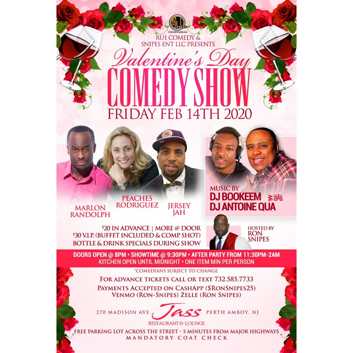 ronsnipes's tweet photo. Feb 14th Valentine's Day Comedy Show https://t.co/cr9gn31P8F