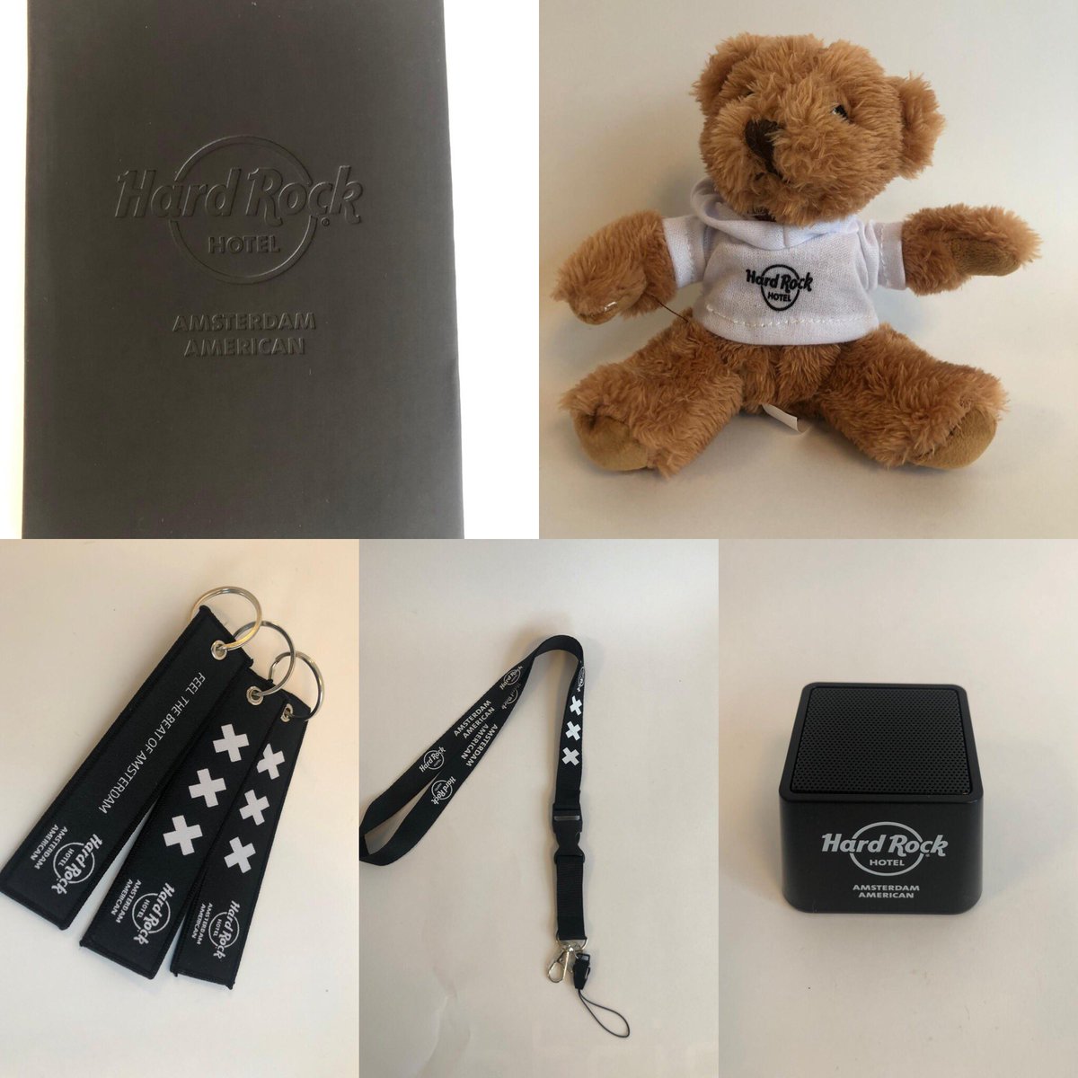 Case 15: Rockers opgelet! In april 2020 wordt #hardrockhotel #americanamsterdam het 1e #Hardrockhotel van Nederland! #speakers #knuffels #notitieboekjes #keycords #flighttags #30days30cases #dag15 #dertigdagen