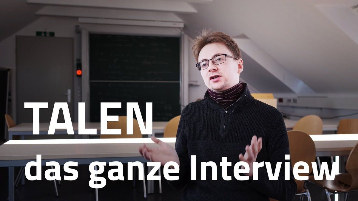 In 5 Minuten kommt das ausführliche Interview von Sebastian zu TALEN bei erforschtCRISPR. 

#CRISPR #TALEN #WissKomm 
youtu.be/tvjQ9hGBl4E