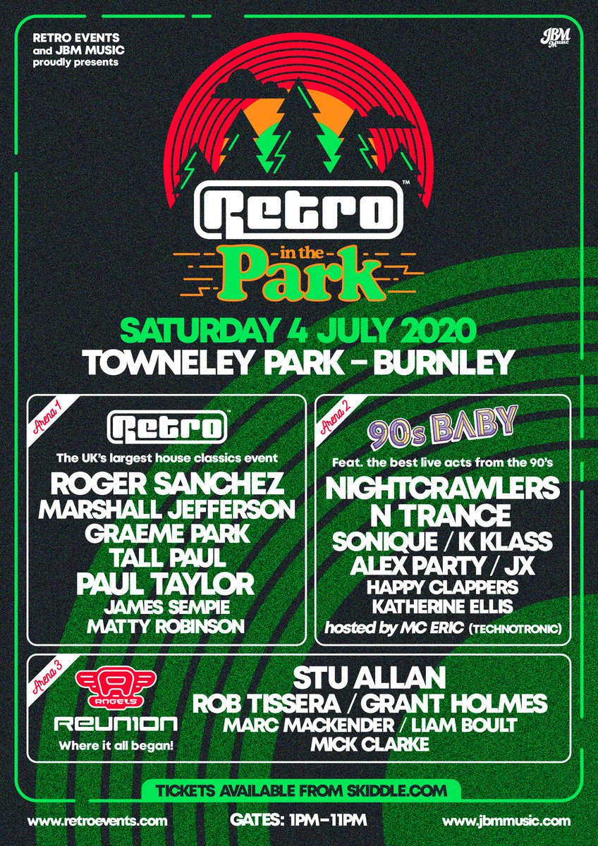 Sandra Edwards of Happy Clappers, looking forward to a great event on 4 July 2020 at Retro in the Park.