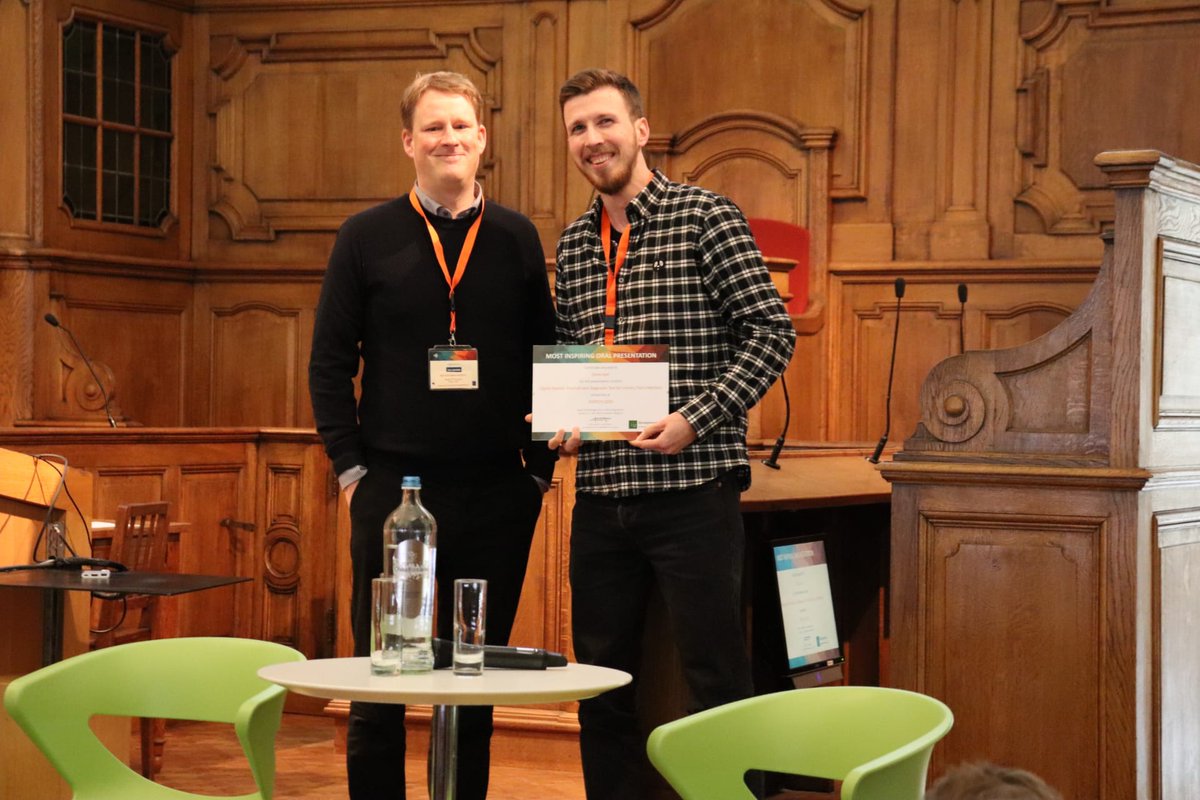 DIATECH2020's tweet image. Most inspiring presentation award goes to Emre Iseri for digital dipstick technology for UTI
Congratulations!
@ND4ID2016 @Bioeng_MDPI