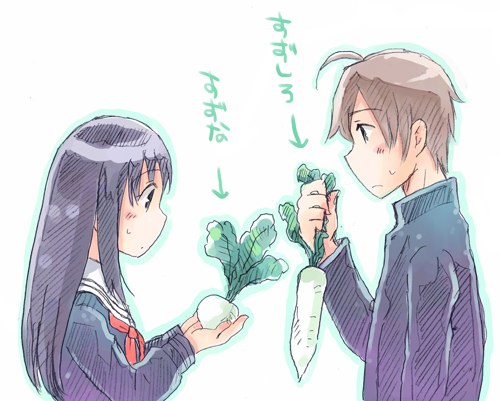 すずならくがきまとめ・2 #すずなの恋 #オリジナル https://t.co/KKMUlu4sQ5 