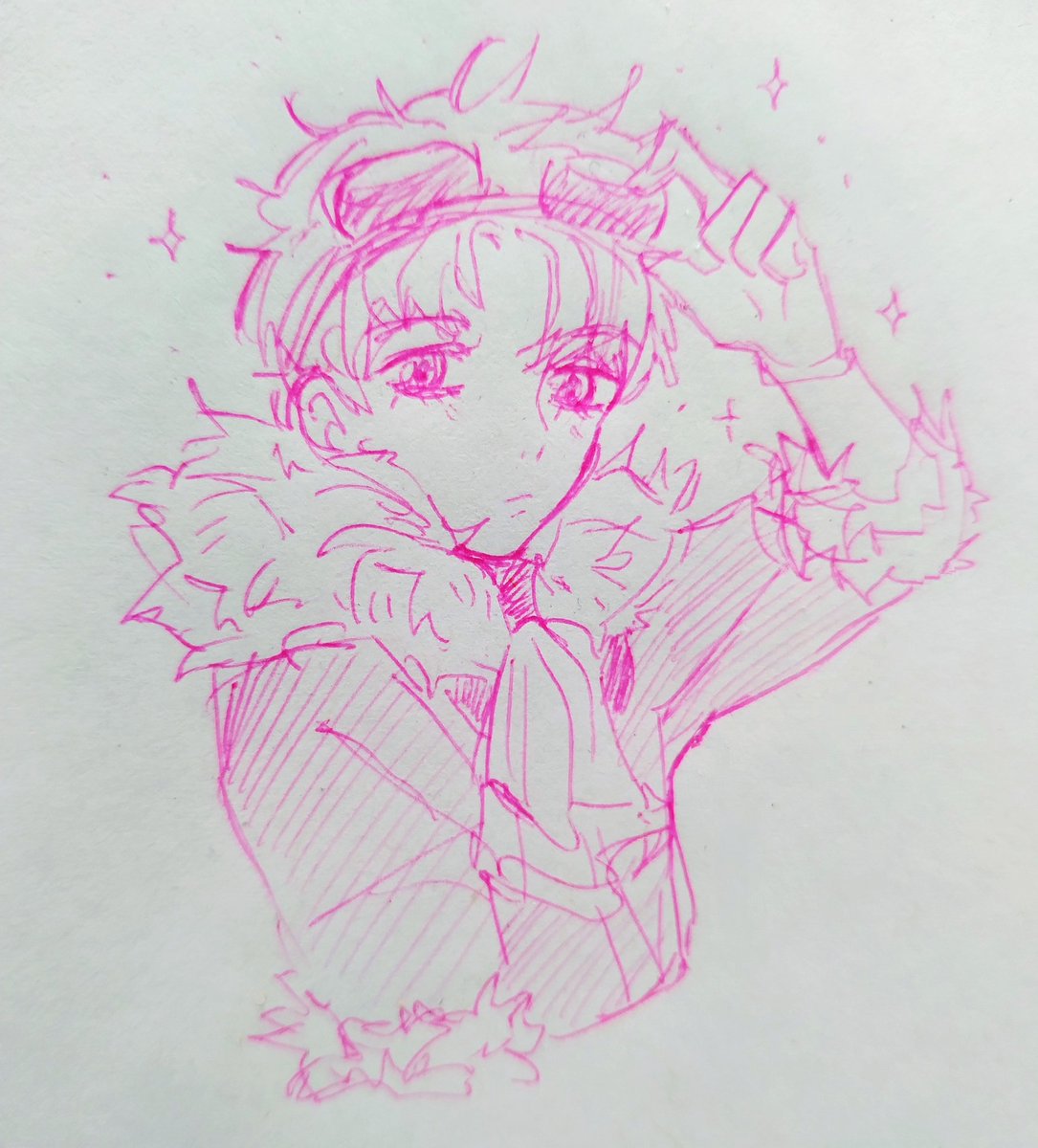 tttta_9's tweet photo. 1$ commission still open!
#Commission #opencommissions #commissionsopen #finishedart #artist #illustration #completedart #sketch #sketchbook #doodle https://t.co/yEow1cDdKL