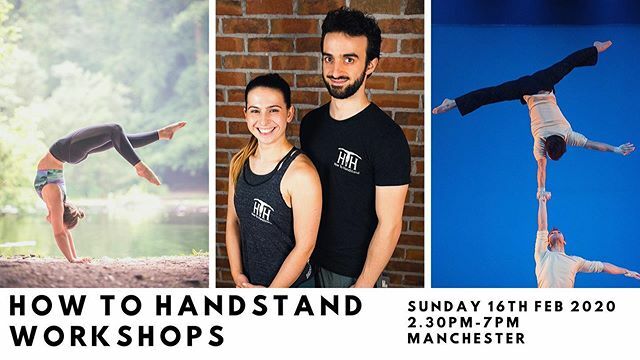 TrainManchester's tweet image. Gabby Parker &amp;amp; Reuben Hosler from @howtohandstandofficial will be at Train Heald Green on 16th Feb for two workshops : beginners /improvers and one arm students! See more details on the Facebook page. 
#handstandeverywhere #yogamanchester #manchesterhand… ift.tt/36AXTsH