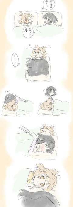 お題箱より
おやすみって言って寝息を立てる響の寝顔を見て魔が差してちゅっとしちゃって照れる未来さんと実は起きていた響 