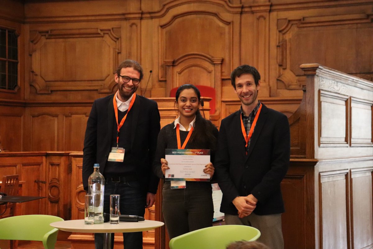DIATECH2020's tweet image. First place in poster awards goes to Ruchika Gahane! Congratulations Ruchika
@ComateEngineers @Unitron_Group 
#DIATECH2020