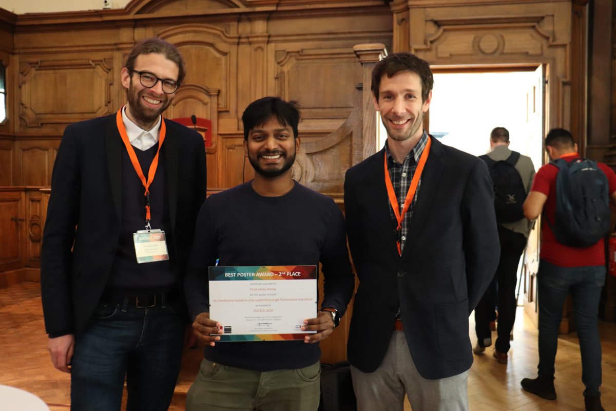 DIATECH2020's tweet image. 2nd place in poster awards goes to Finub James Shirley at #DIATECH2020
Congratulations Finub!