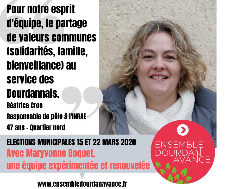 DourdanAvance's tweet photo. Une équipe expérimentée et renouvelée, c'est ce que propose la liste Ensemble Dourdan Avance. Présentation à partir d'aujourd'hui des 33 Dourdannais engagés autour de Maryvonne Boquet. Aujourd'hui, Béatrice Cros et Etienne Mathieu.
#Municipales2020 #Dourdan #Essonne https://t.co/meHA4As0Ng