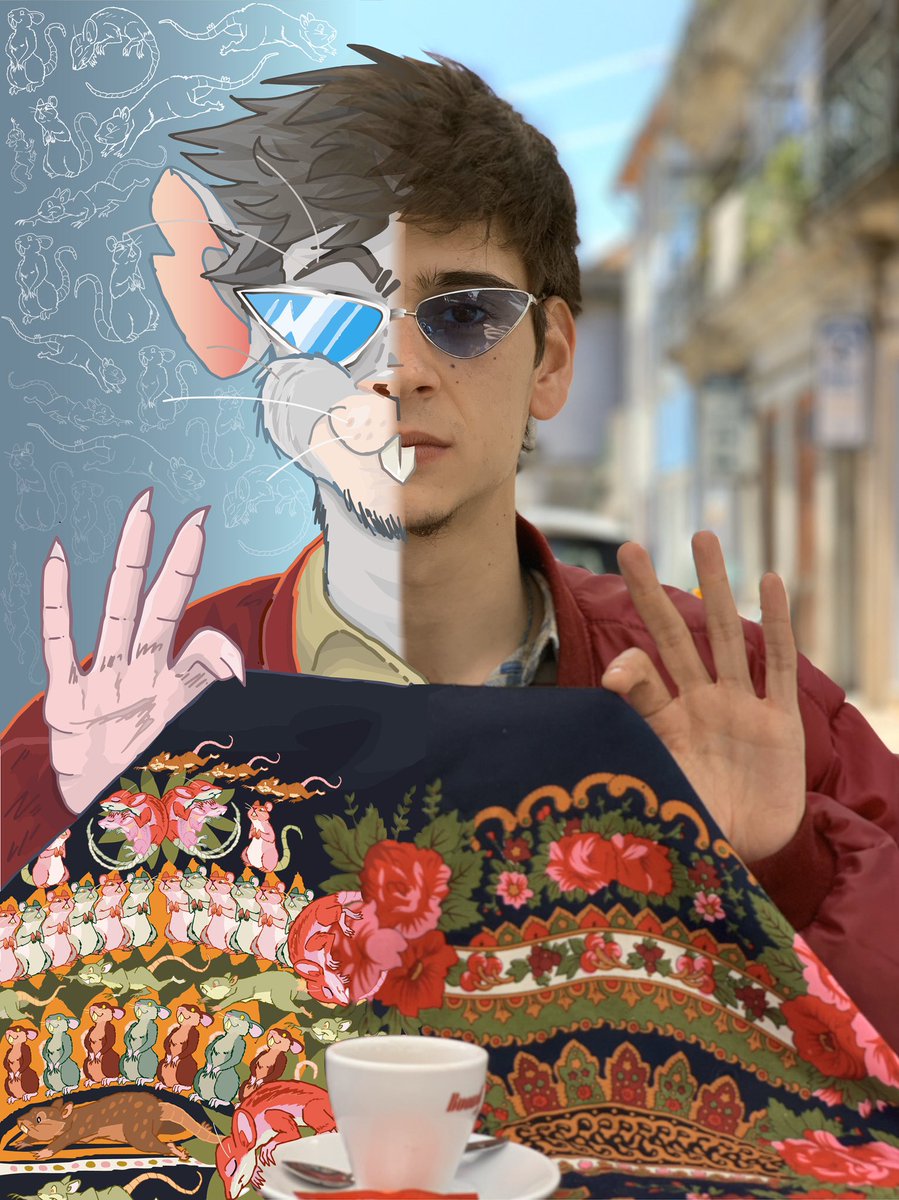 DESCONTRILO's tweet photo. Bom ano roedores do meu coração❤️
.
🐁 #YearoftheRat #toonmechallenge #toonme https://t.co/jALbl2LtKQ