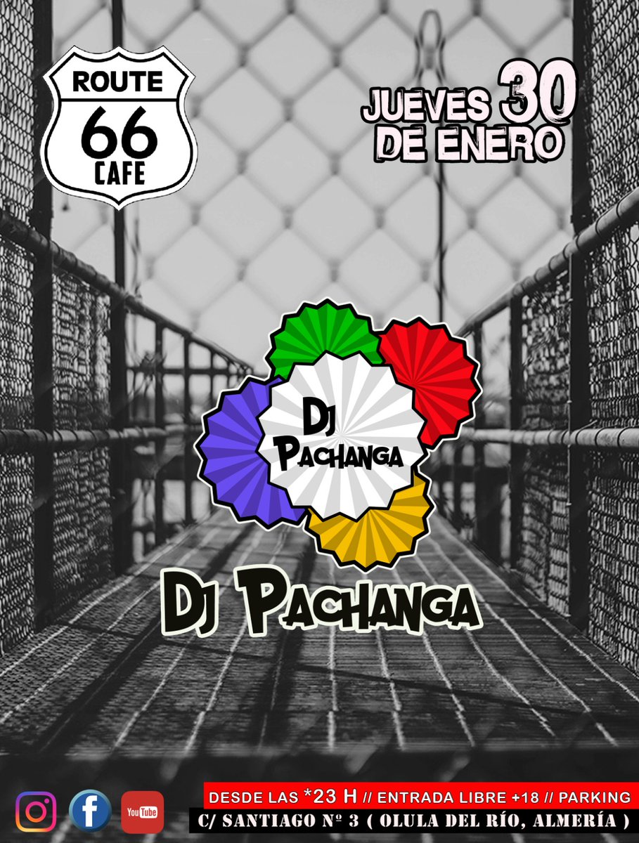 Route66Caffe's tweet photo. ✖️JUEVES✖️JUEVES✖️JUEVES✖️ Y el body pide Route 66. 😎🔉💃 Comienza el fin de semana con la mejor música comercial a manos de nuestro residente Dj Pachanga (@linsenmcalajan) 🔥🤩📢🎛️

 || Entrada Libre🔞 || Garden || Parking.

#CualEsTuRuta
#SeLiaYLoSabes
#JuevesDeRoute https://t.co/EkgQiqWnwj