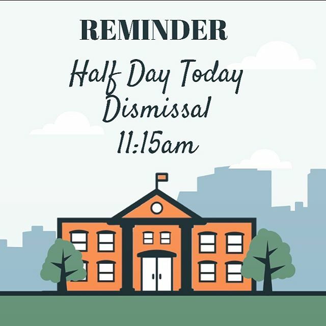 Washington students will dismiss at 11:15am today! Hope all our Eagles have a great afternoon 🤗 ift.tt/36B0kLR