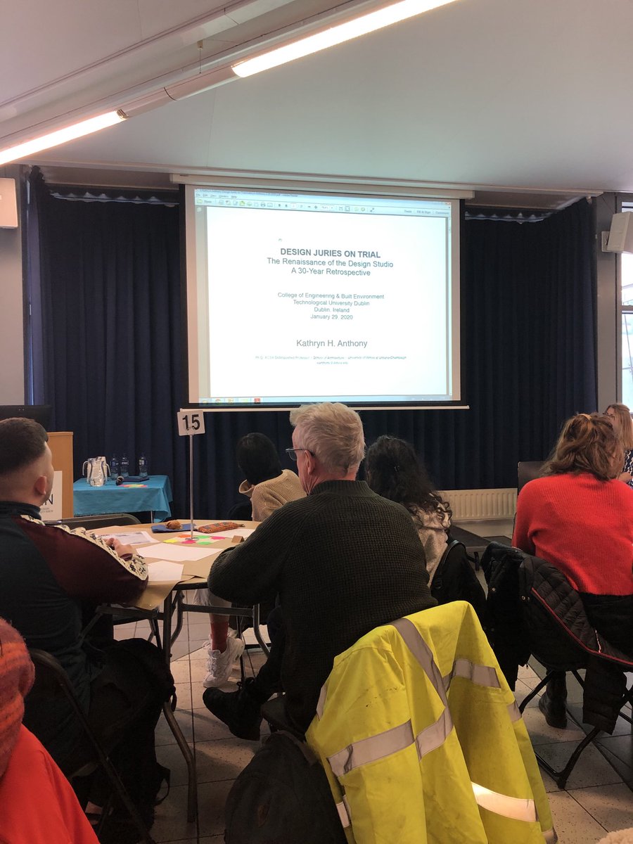 rethinkingthe's tweet photo. Kathryn Anthony explains the relevance of the symposium and welcomes the research undertaken and looks forward to taking part https://t.co/dAjsgzHh2B