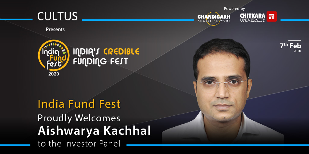 Indiafundfest's tweet photo. India Fund Fest 2020 – Proudly welcomes Mr. Aishwarya Kachhal to the Investor Panel
#chitkaraU #chandigarhangel #LexygenIndia #derbifoundati0n #AmritaTBI #aicgim #aIDEA_NAARM #icreateNextGen #teztalks #JUincubator #AmityIncubator #IEF_Insight #startups #entrepreneur #investors https://t.co/yjwuxgtK5d