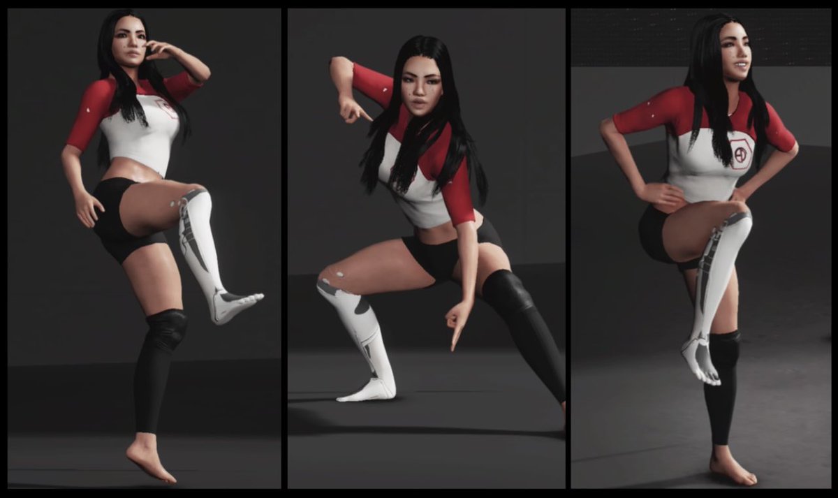 FukuiETC's tweet photo. With her Legal* prosthetic leg we announce Kanao as our first Season Four Rookie! https://t.co/r1ujidm49b