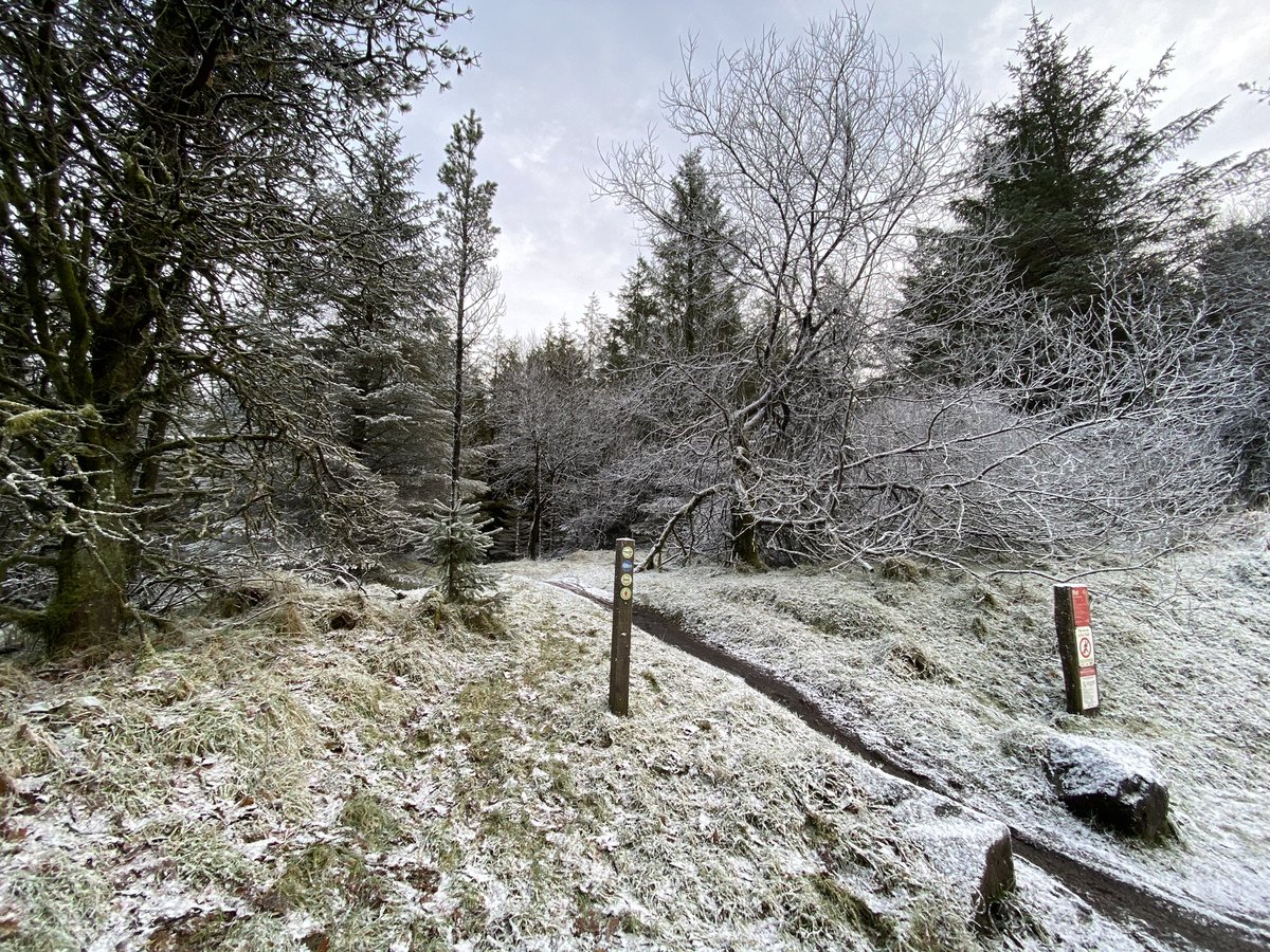 DavaghTrailhead's tweet photo. Always look forward to some snow at Davagh. @MidUlster_DC @MountainBikeNI @OutdoorNI @outdoorconcepts #mountainbike #mtb #mountainbiking #snow @MeridaBikes https://t.co/QvvKXJudWN