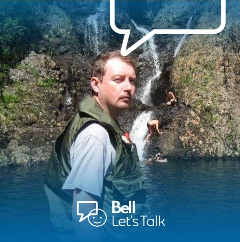 Ty for sharing <a href="/Bell_LetsTalk/">Bell Let's Talk</a> ! Remembering my brother Jeff today who we lost to suicide in 2011 at age 46 miss him everyday! 💙