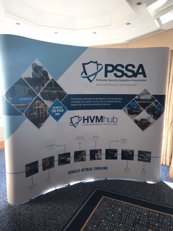 CovaSecurityUK's tweet image. A great morning with the ⁦@PSSASecurity⁩ #InteractDay 
We’re looking forward to the afternoon session.

#pssa #safety #security #barriers #securitydesign #gates #blockers #hvm #crashrated #PSSAagm