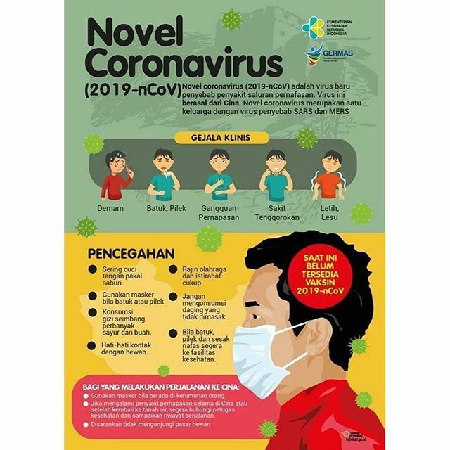 sdbmdjogja's tweet photo. Salam sehat sahabat BMD, 
Maraknya pemberitaan beberapa hari ini tentang penyebaran virus Corona yang masif di China dan beberapa negara lain, menyebabkan kekhawatiran di seluruh dunia. 
Nah, untuk melakukan langkah preventif, yuk simak cara hidup sehat … https://t.co/IVkA8GY7Jk https://t.co/4HPT9EZSdm