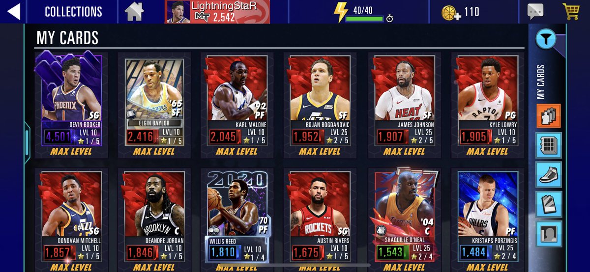 LightningStar20's tweet photo. @NBA2KMobile I'm on day 29 for the daily login and realized that I never got an amythyst for day 21. Can you guys help? https://t.co/tSWfVULi12