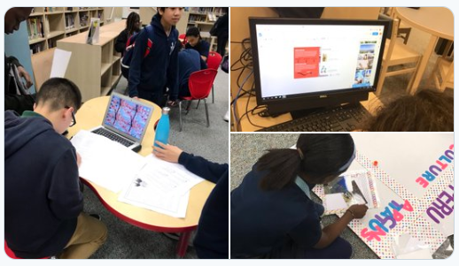 Alief_Libraries's tweet photo. Engage your creativity in an @AliefISD library #MakerSpace this morning. @ElsikRamsRead, @KerrLibrary, @AliefMSlibrary, @readingwarriors, #HolubLibrary,@KMSBks, @OdonnellLibrary & @HHSBearsLibrary. https://t.co/XHuogLhCbR