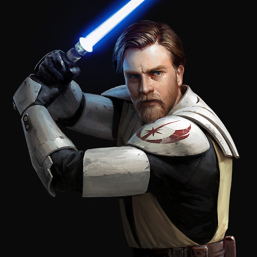 allthingskenobi's tweet image. Just thinking about how amazing it'd be to see Ewan in the Jedi General armor in a flashback 

(Art by Darren Tan artstation.com/artwork/OyGPZb)
