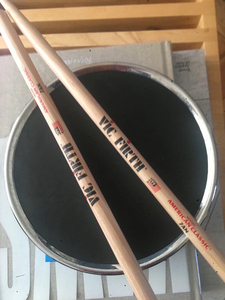 First drum lesson done!