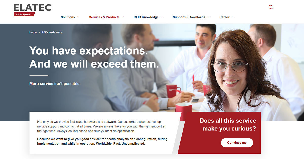 ElatecRFID's tweet image. 🚀3, 2, 1…#LAUNCH! 
Our new website is live! Our motto: #RFID made easy 👍🏼! elatec-rfid.com 
Looking for the latest trends in physical access control, secure printing, and other RFID applications? 📰  We upgraded it just for you ❤️! 
#newwebsite #rfidmadeeasy #ELATEC