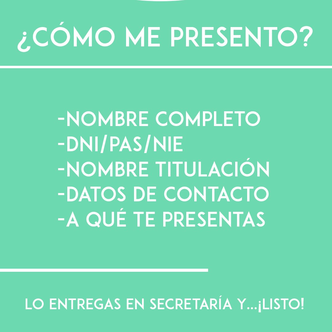 twitCADUS's tweet photo. QUEREMOS VER MUCHAS CANDIDATURAS 😍 https://t.co/T6Uf5ZaYnc