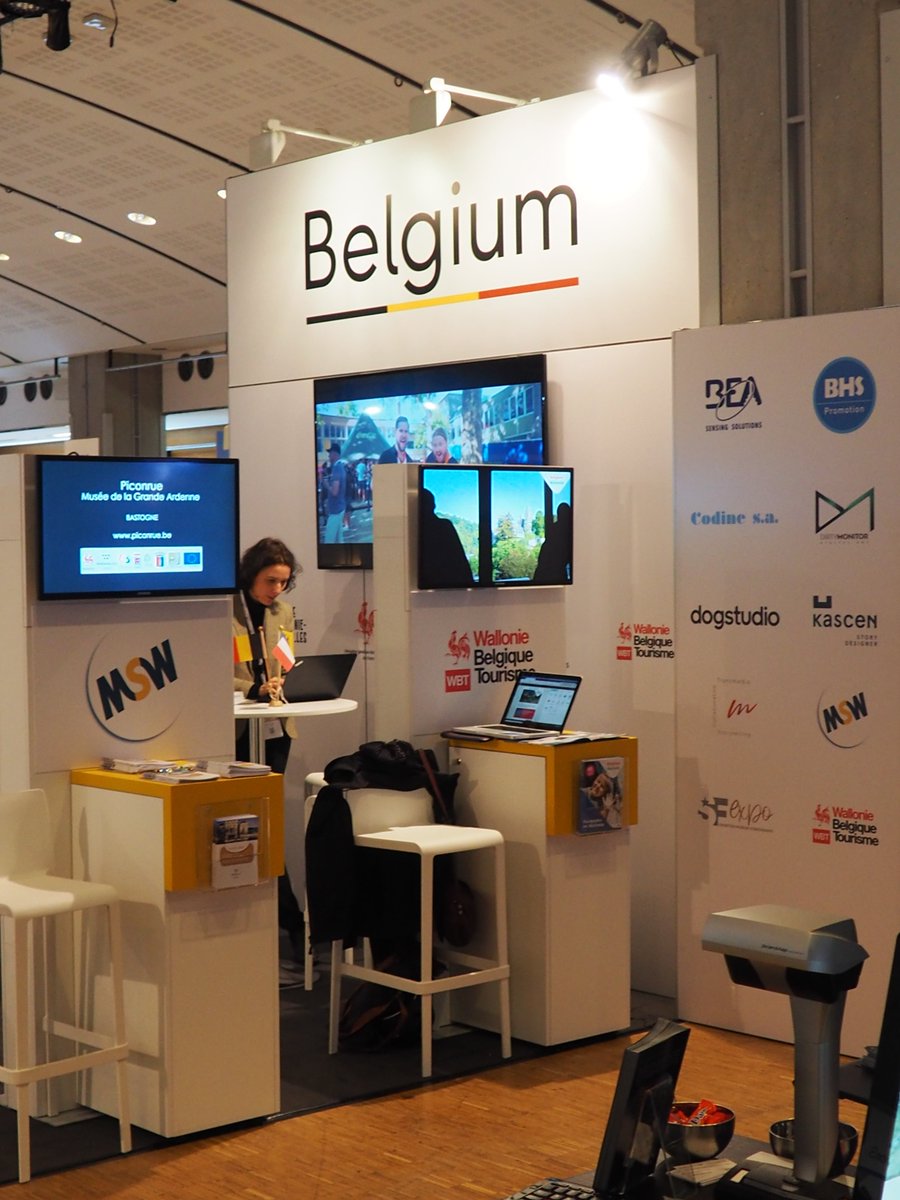 <a href="/AWEX_Belgium/">Wallonia Export & Investment Agency</a> et 8 entreprises sont au #SITEM, le + grand salon #EU des acteurs #économiques et #culturels contribuant au fonctionnement des 🏛️#musées en tant qu’institution : gestion technique, #scenographie #logistique #sécurité.
<a href="/tourismewallon/">La Wallonie en Belgique</a> @UWE_asbl <a href="/WBI_tweet/">WBI</a> <a href="/awex_paris/">AWEX PARIS</a>