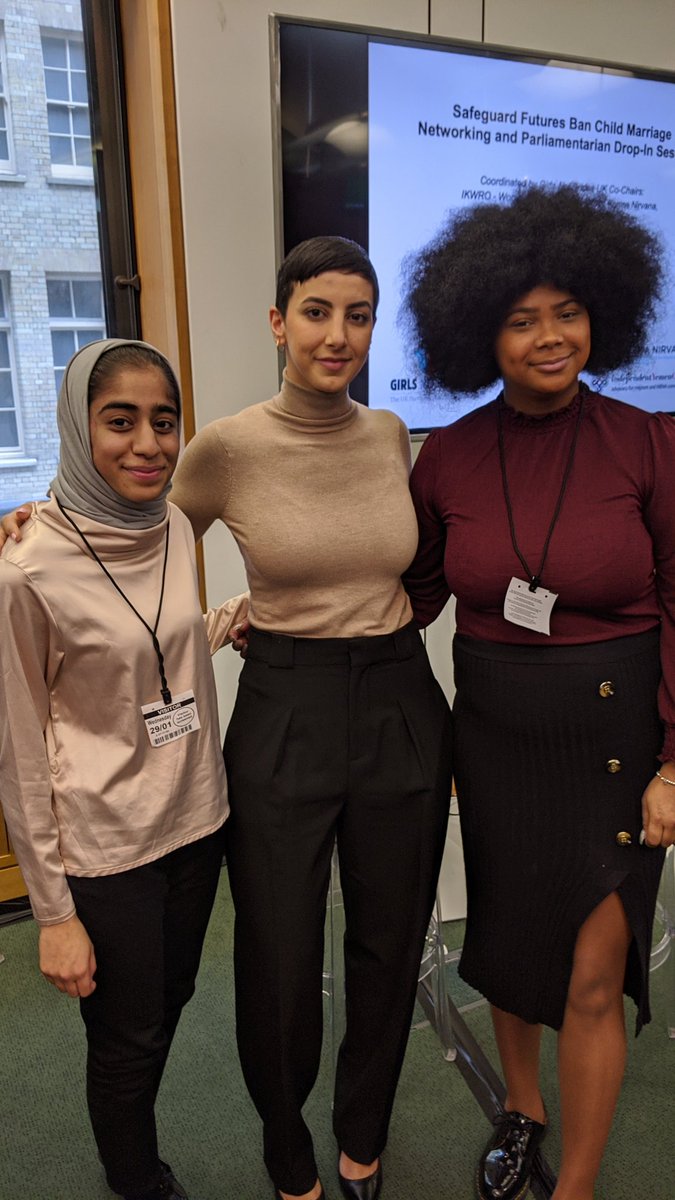 This morning we joined a brilliant coalition of organisations in Parliament  to pledge our support to end Child Marriage in England and Wales. We stand determined to end Gender Based Violence within a generation.  #LTVpanel
