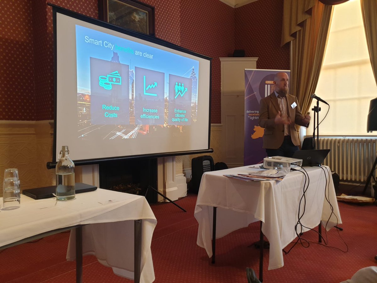 David Orchard <a href="/Telensa/">Telensa</a> talks about – From buzzword to deployment at our #CPD event <a href="/the_ilp/">The Institution Of Lighting Professionals</a>
