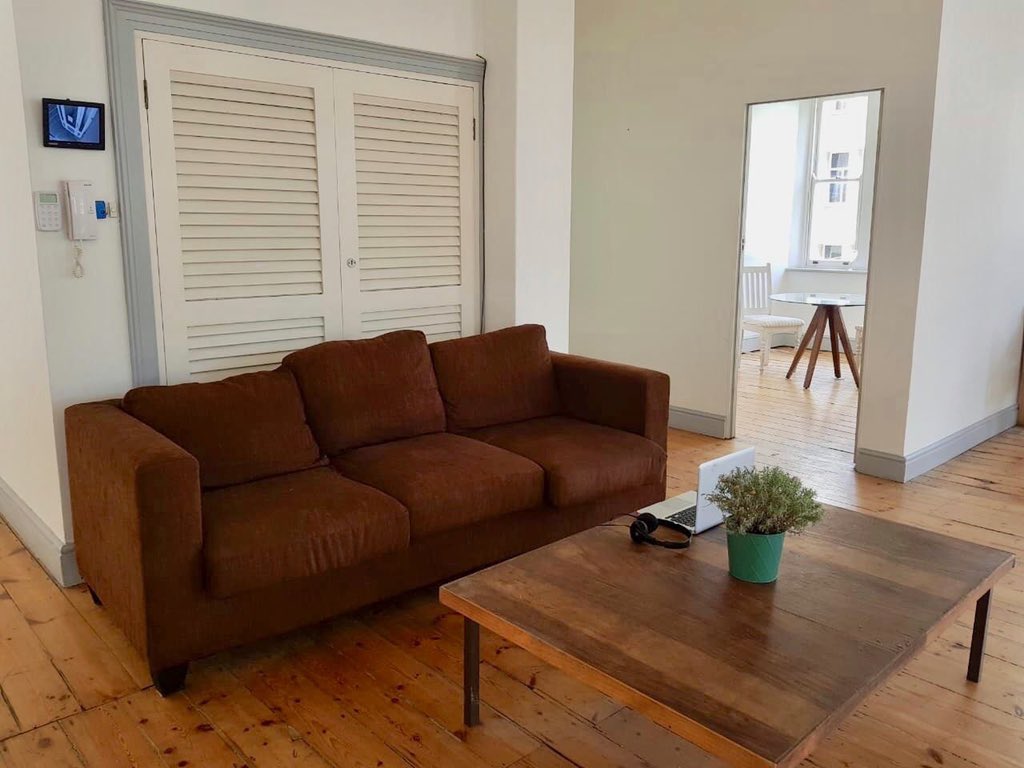 Mike__Southey's tweet photo. Desk Space in Loop street! 

We’ve recently moved into an awesome office space in Loop street and are looking for freelancers and small agencies in Cape Town to join us. We’d love to build a space with individuals and teams who can benefit from working together. https://t.co/V58vpyMnj1