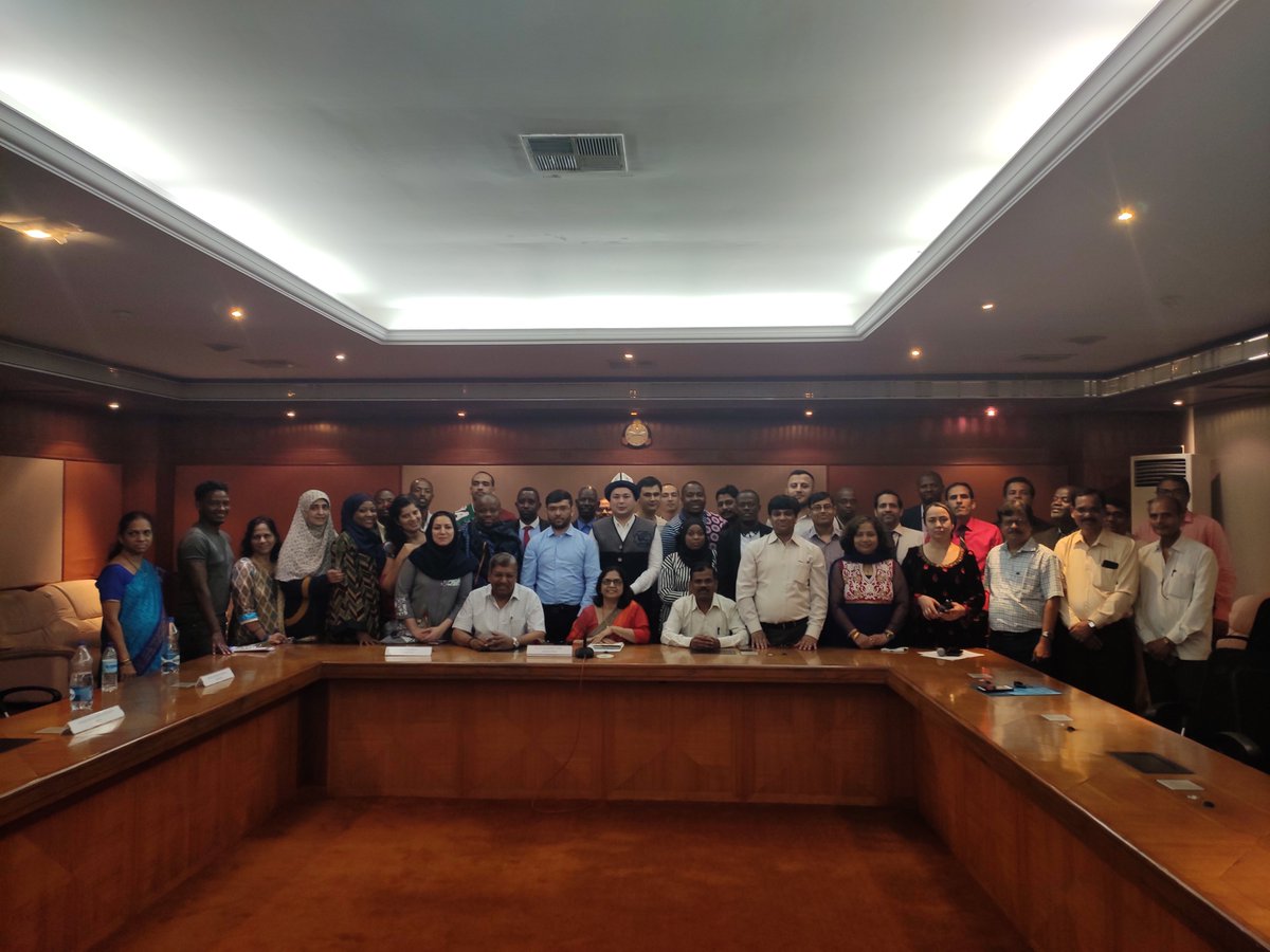 CETTM_MTNL's tweet photo. ITEC delegates of 'Broadband Technologies and Future Trends' at the inaugural function at CETTM on 28 Jan 2020. Twenty four delegates from across twenty countries are participating in this eight week long training programme. @JS_ITEC @ITECnetwork https://t.co/Y17HsKaS3b