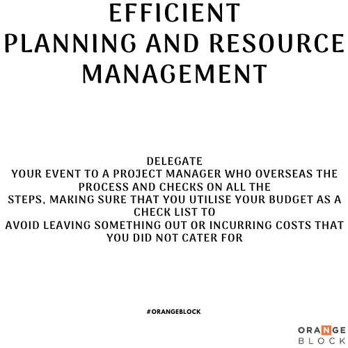 OrangeBlockSA's tweet photo. Here are 5 event planning tips for a tiny budget.
#OrangeBlock
#EventPlanning
#Events https://t.co/55lKqBwWVY