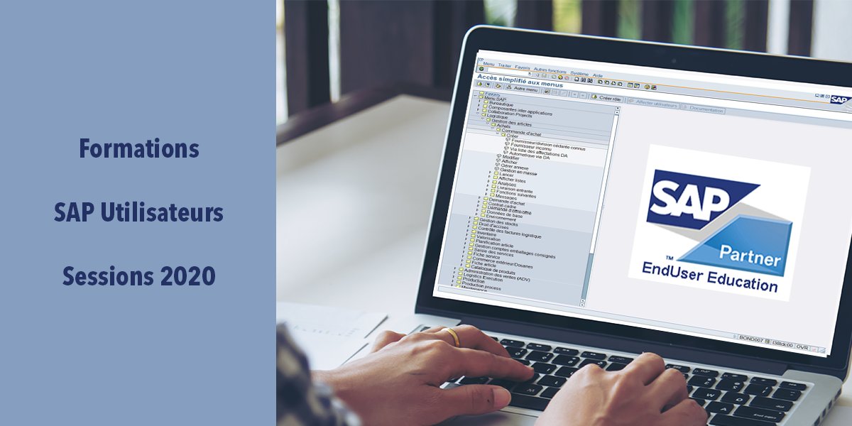 ViaAduc's tweet photo. [#FORMATION] Retrouvez ici la planification 2020 de nos sessions de formation certifiante #SAP Utilisateur (Achats, Ventes, Compta. F et C) : https://t.co/eAjIDY2Y1m
Pensez à votre #CPF pour financer votre formation ! https://t.co/lGSOoopIUl