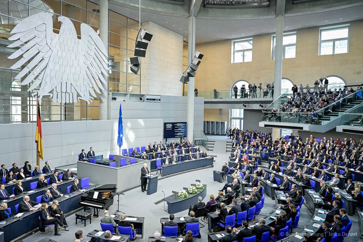 Eindrücke der Gedenkstunde im Bundestag
