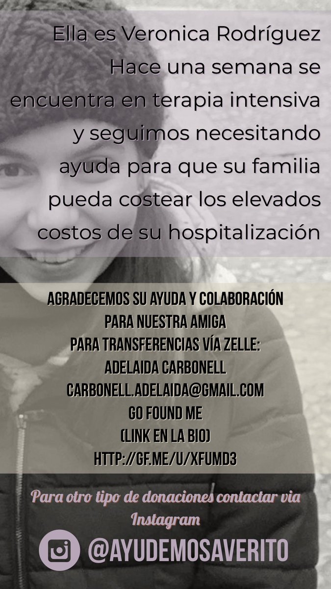 @ayudemosaverito
#ayudemosaverito
<a href="/profesorbriceno/">José Rafael Briceño</a> <a href="/aymaralorenzo/">Aymara Lorenzo</a> @Arianuchiss <a href="/IgoneKintana/">Igone Kintana</a> @Farmarato <a href="/anacanal/">Ana Cañal Olivar</a> <a href="/MarcelRasquin/">Marcel Rasquin</a> <a href="/LuisCarlos/">Luis Carlos 🏴‍☠️ One Piece</a> <a href="/Naky/">Naky Soto 🍃</a> <a href="/hsiciliano/">Horacio Siciliano</a> @