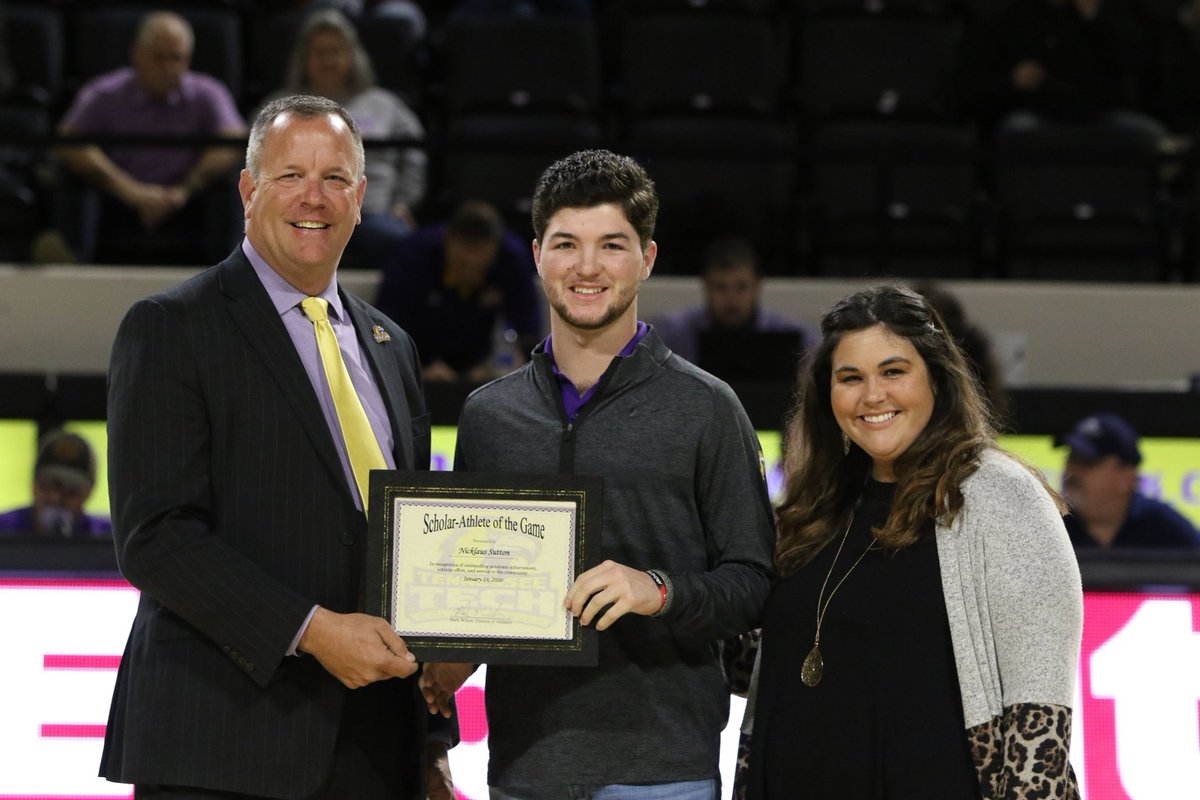 Congratulations Nick Sutton of <a href="/TTUGolf/">Tennessee Tech Men’s Golf</a>!  The <a href="/Wendys/">Wendy’s</a>
 Scholar Athlete of the Game at the <a href="/TTUWBB/">Tennessee Tech Women’s Basketball</a> game on January 23rd!