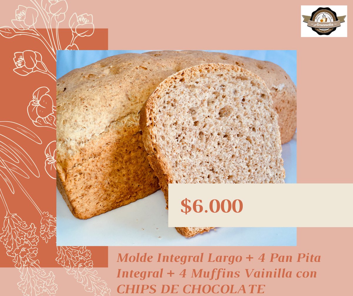 PanIntegralQuil's tweet photo. https://t.co/ED4zQhNvFu #panaderíaintegralamanda #panintegral #sugarfree #comidasaludable #alimentaciónsaludable #quilpué #villaalemana #limache #libredeazúcar #libredeleche #vegano #vegan #instachile #instaquilpue #instavillaalemana #instalimache #delivery https://t.co/RV3Oh9EYuI