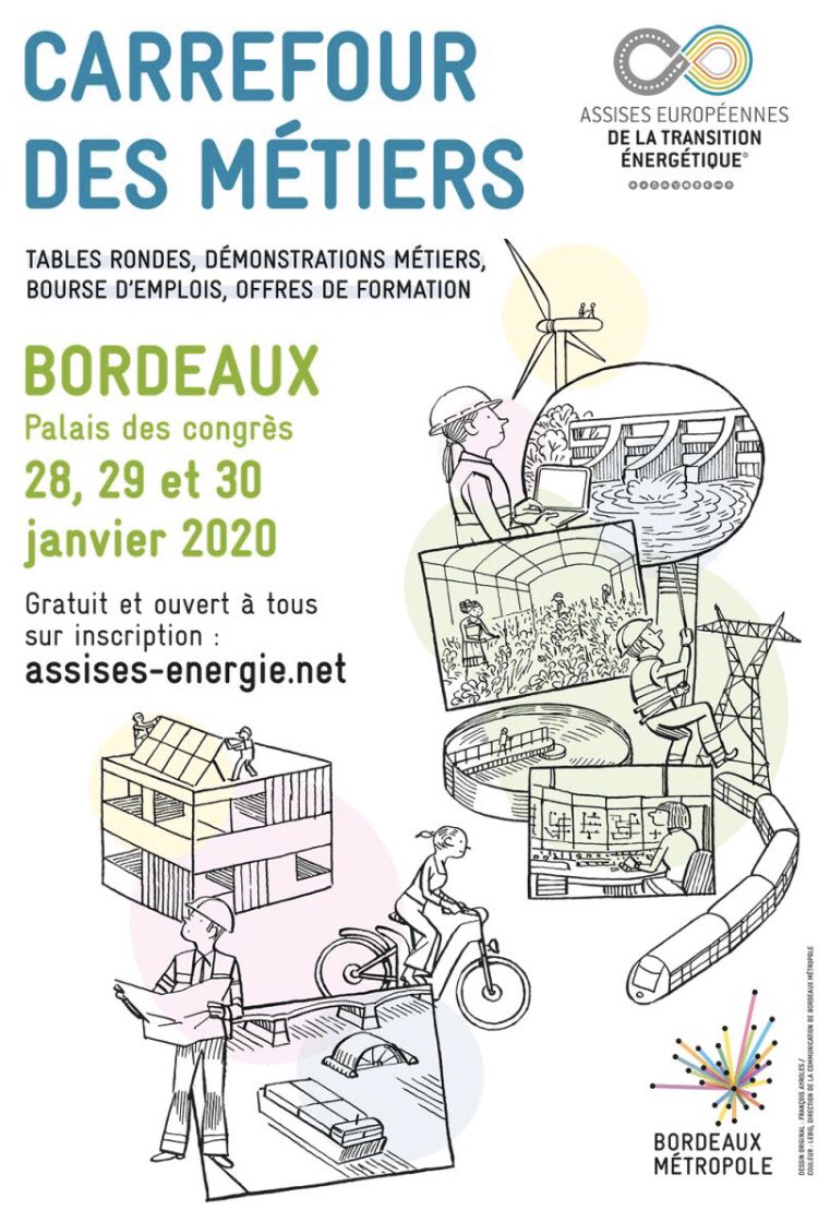 DoussaudH's tweet photo. #emploi #recrutement 
@GRDF présent au Carrefour des Métiers à Bordeaux !
La #TransitionEnergétique passe aussi par le #gaz ! Rejoignez nous ! 
#LeGazVertLavenir https://t.co/n7YuVcMy2U