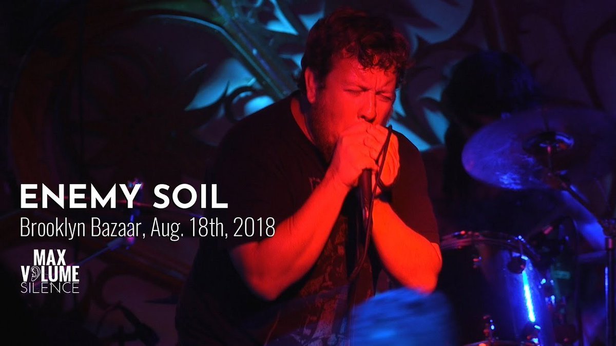 DerangedRadio's tweet photo. ENEMY SOIL live at Brooklyn Bazaar, Aug. 18th, 2018 (FULL SET) https://t.co/XRE0HWyxyr #EnemySoil https://t.co/9vDfL0l8Au
