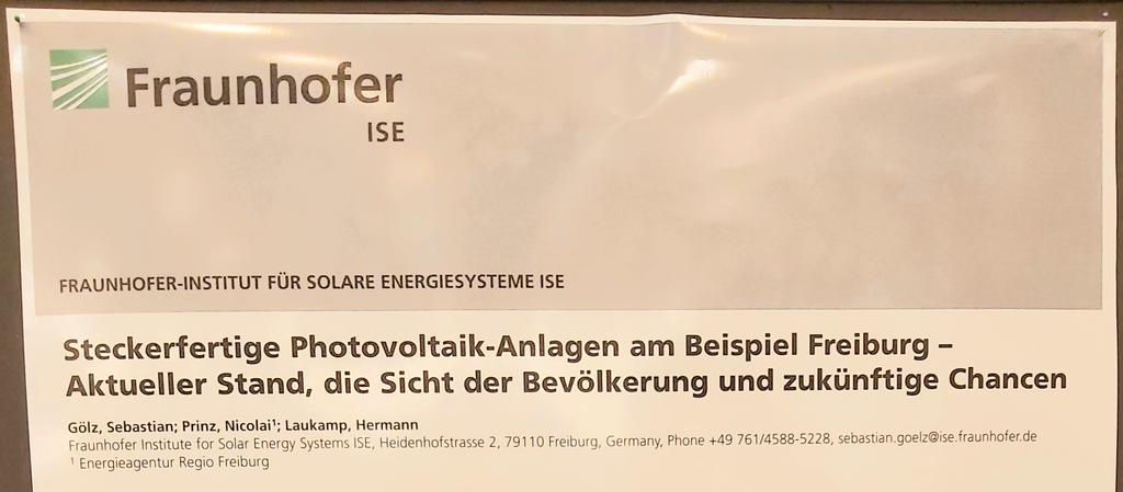 empowersource's tweet photo. Das war ein wunderbarer erster Tag auf der Tagung "Zukünftige Netze" von @conexio_expert!  Morgen wird noch besser: Prof. Waffenschmidt stellt die autarke Gemeinde #Bordesholm vor und wir besprechen das Poster vom @FraunhoferISE zum #Balkonkraftwerk-Projekt in @freiburg!
#ZNetz https://t.co/7CTp0DcrrZ