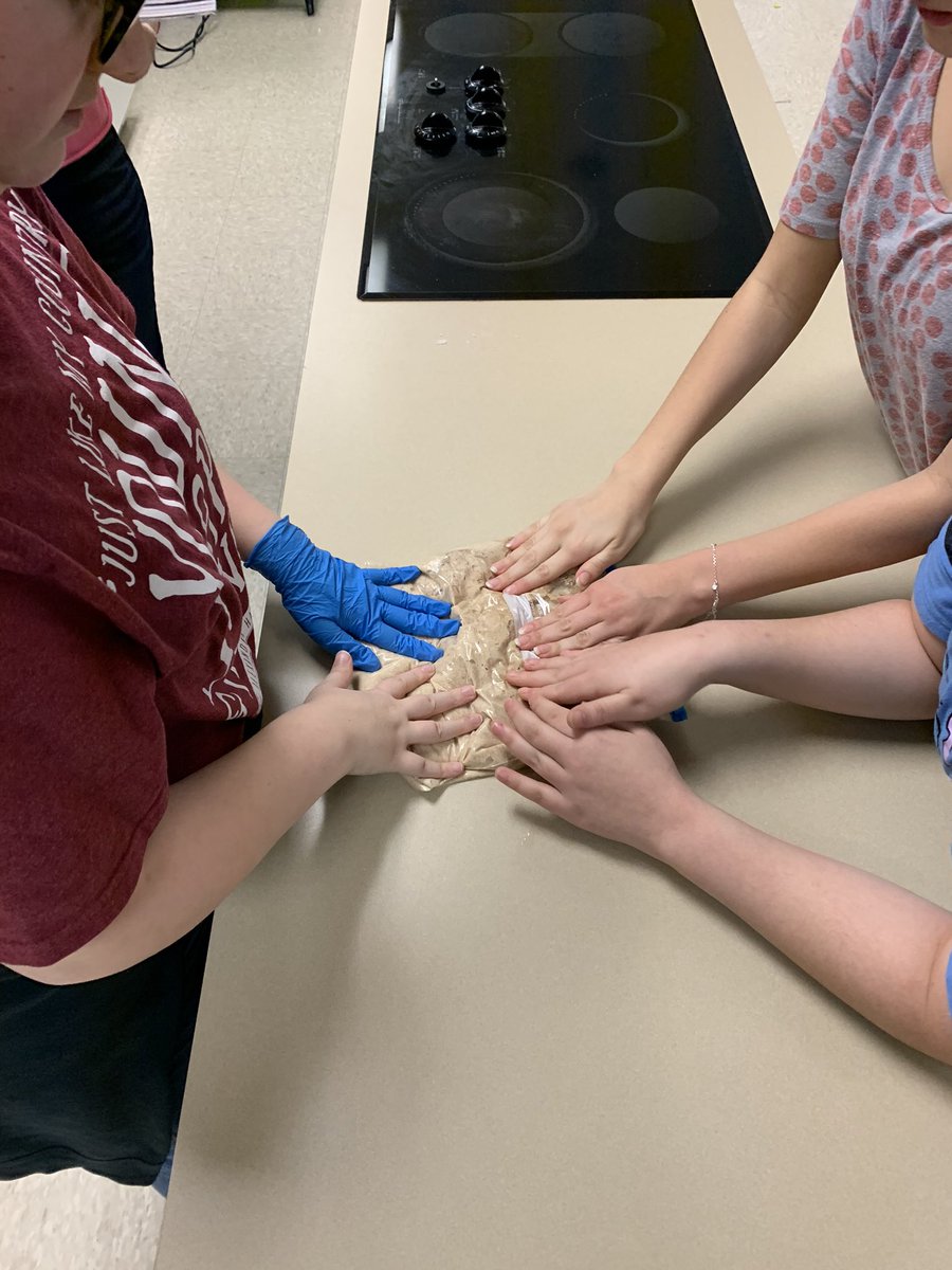 Whole wheat bread-in-a-bag lab in our grains unit. #greenmachine #expectthebest