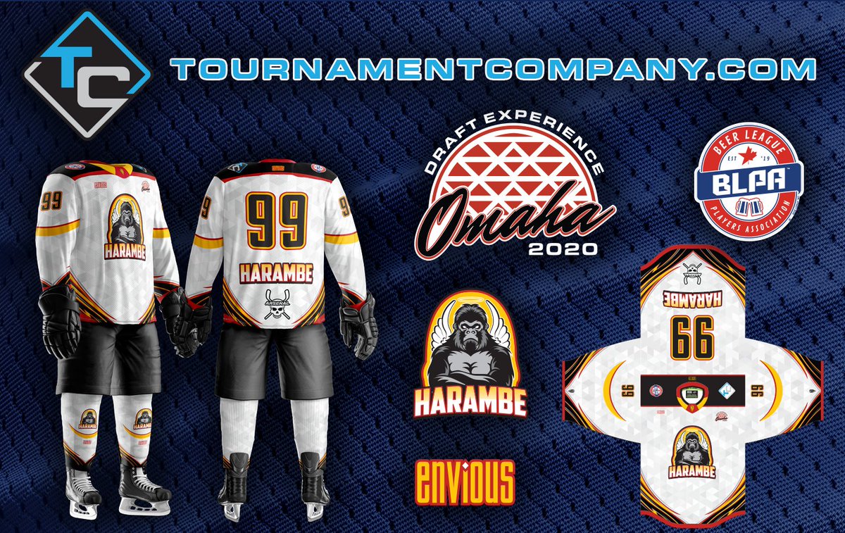 Jersey #3 for #OmahaDex is out. Which jersey would you want? 

Only 7 spots left. Register now tournamentcompany.com/omaha

@BardownCreative
@thehckyarsenal 
@theblpa

#Beerleaguehockey #hockey #DEX #Draftexperience #DraftTournament #Pucklife