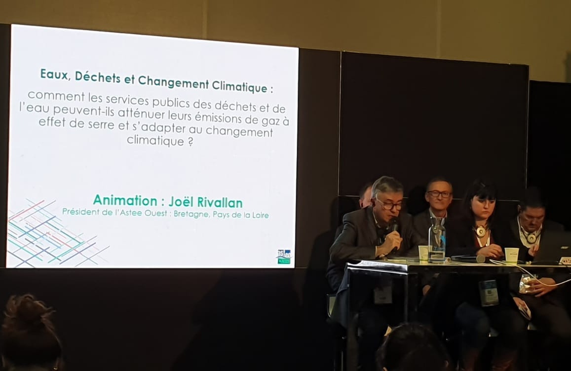 _astee's tweet image. Conférence #Astee au #CGLE sur l'engagement de #collectivités en faveur de l'atténuation #changementclimatique sur le #territoire